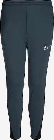 Regular Pantalon de sport NIKE en vert : devant