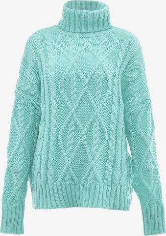 Pull-over MYMO en vert : devant