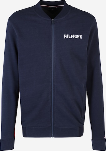 Tommy Hilfiger Underwear Sweat jacket in Blue: front