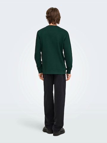 Felpa di Only & Sons in verde