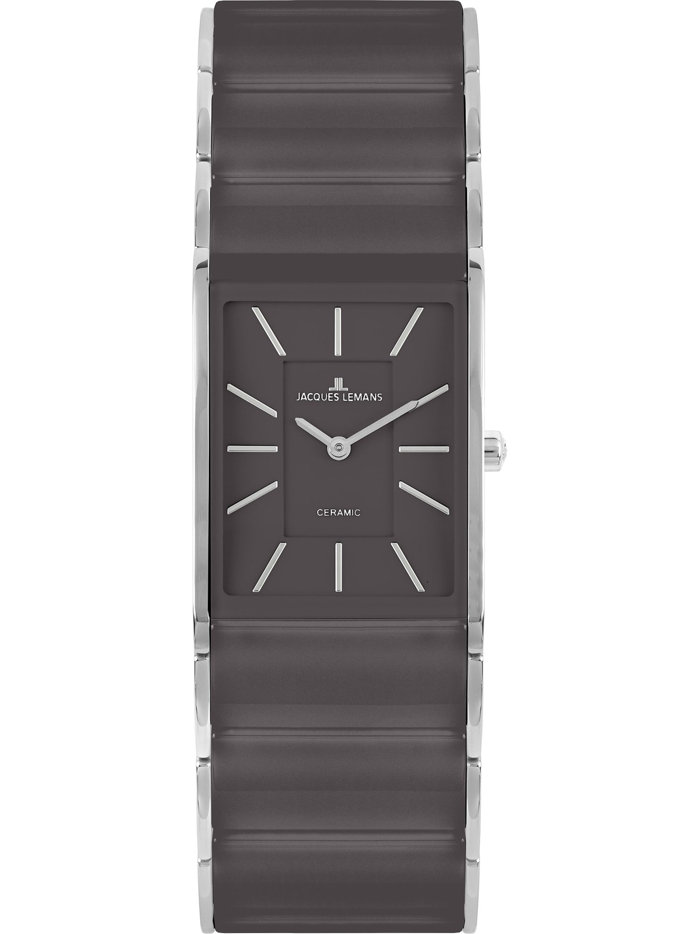 Jacques Lemans Uhr in Grau: Vorderseite