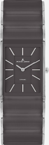 Jacques Lemans Uhr in Grau: Vorderseite