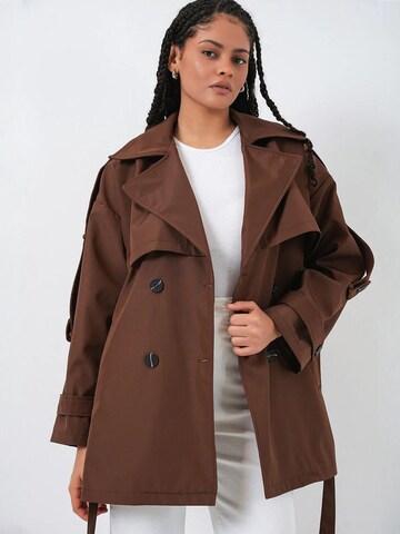 Manteau mi-saison Bigdart en marron