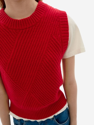 Thinking MU - Pullover 'Kaia' em vermelho