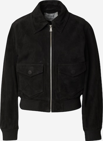 ABOUT YOU x Marie von Behrens Between-Season Jacket 'Marie' in Black: front