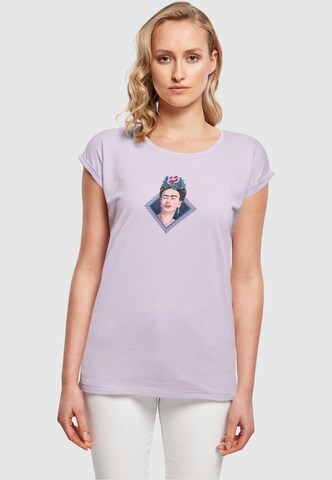 Merchcode T-Shirt in Lila: Vorderseite