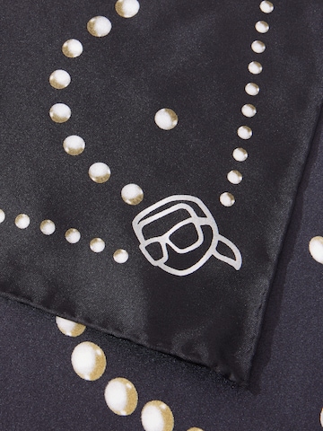 Karl Lagerfeld - Pañuelo 'IKON' en negro