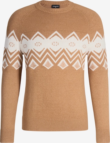 STRELLSON Sweater 'Tito' in Beige: front