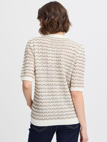 Fransa - Jersey 'LILJE PU 1' en beige