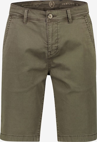 LERROS Regular Chino in Groen: voorkant