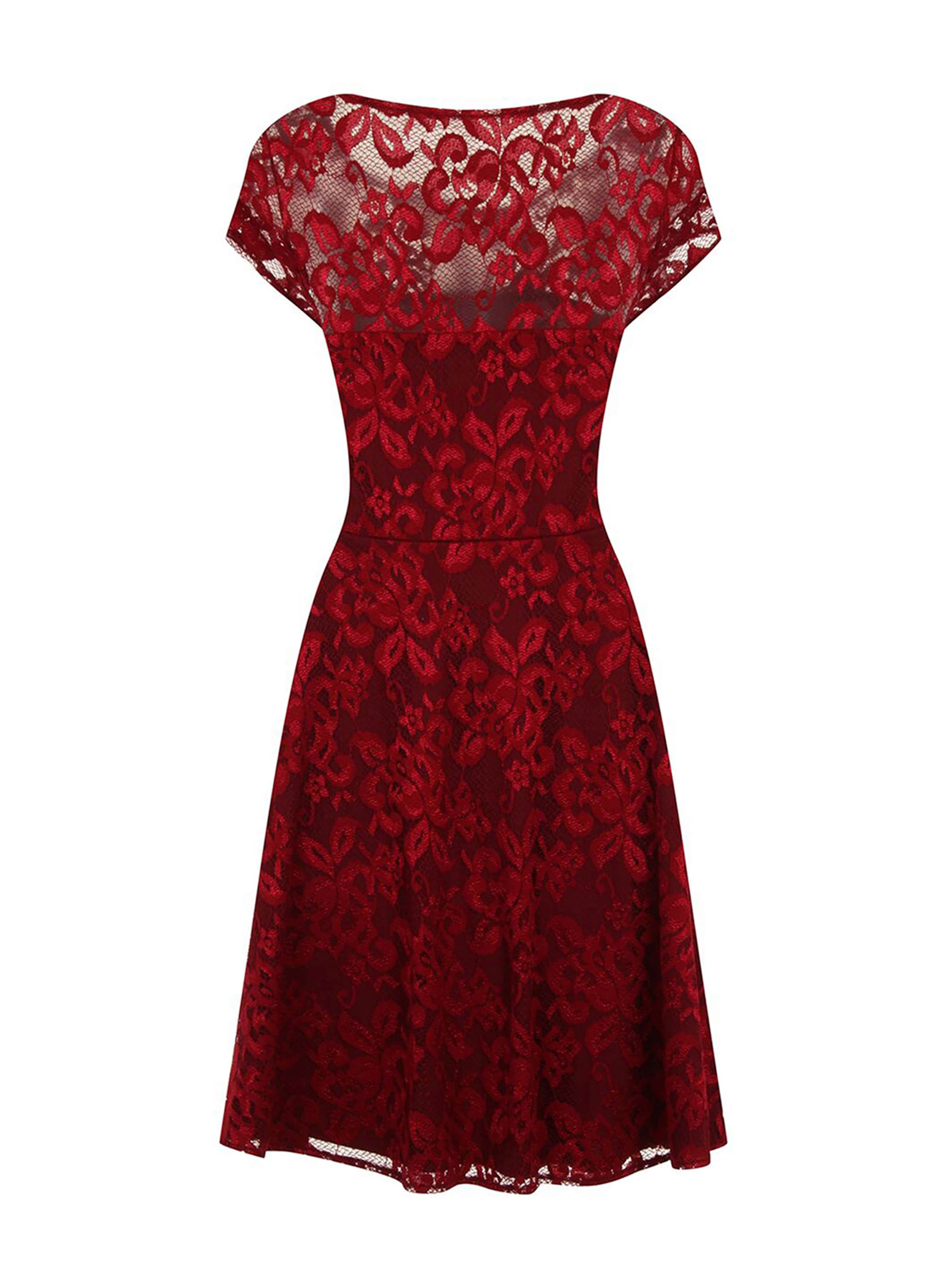 HotSquashHaljina - crvena boja: prednji dio