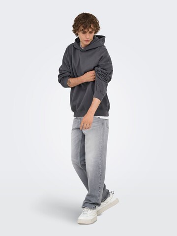 Only & Sons Sweatshirt 'ONSTurner' in Grey