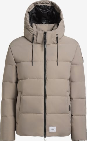 khujo Зимняя куртка 'Loga2' в Серый: спереди