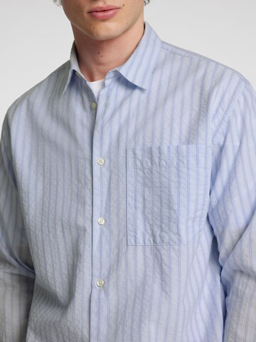 SELECTED HOMME Regular Fit Hemd in Blau