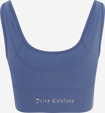 Juicy Couture Sport Bustier Sport-BH 'LAZLO' in Blau