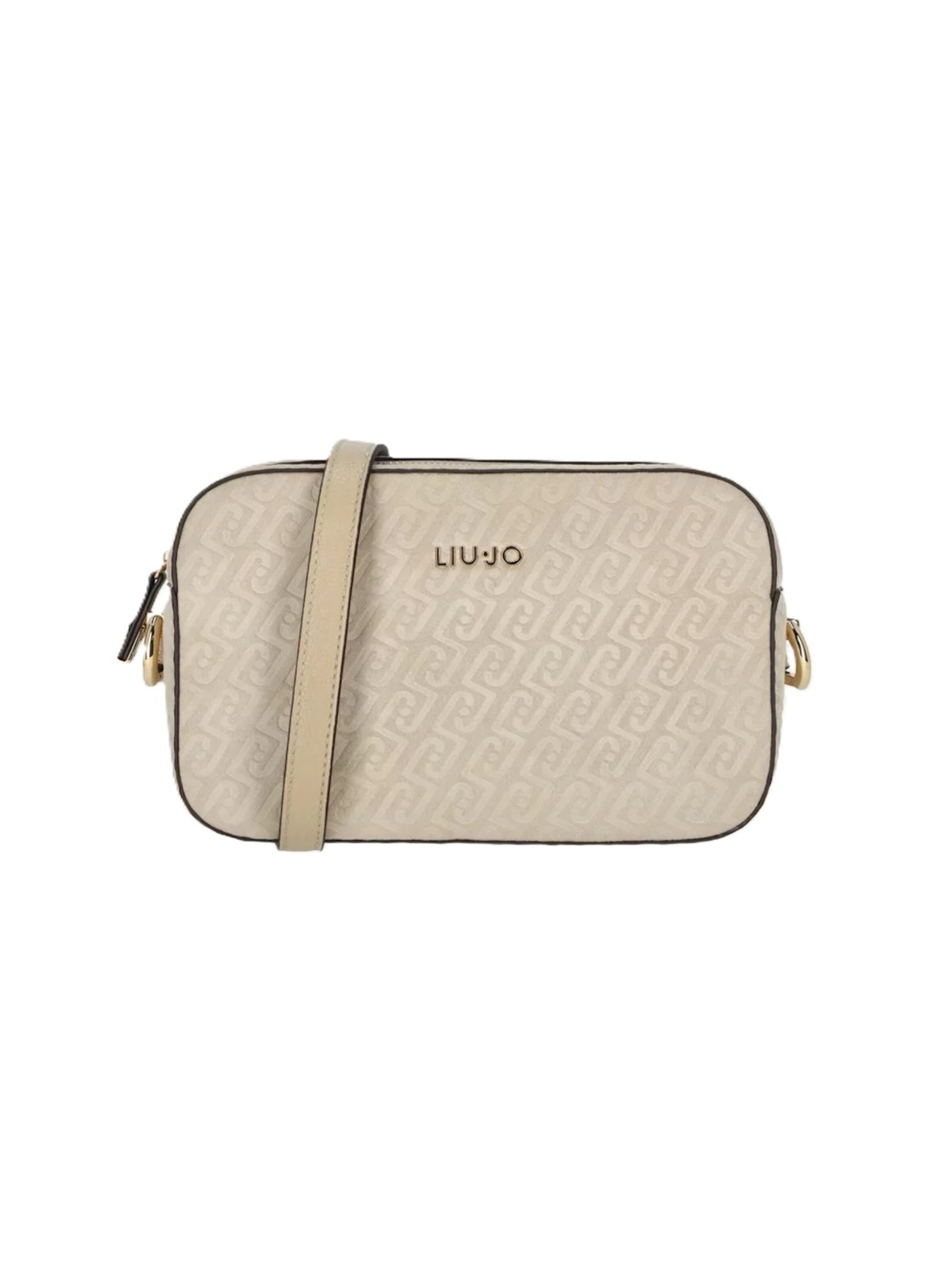 Borsa a tracolla 'Sequoia' di Liu Jo in beige: frontale