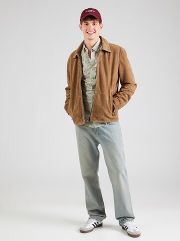 Jack & Jones Premium Slim fit Overhemd 'JPRBLAMonaco' in Groen