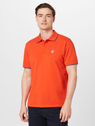 North Sails Shirt in Oranje: voorkant