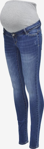 Only Maternity Skinny Jeans 'Rose' in Blue