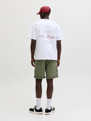 JACK & JONES Regular Shorts 'JPSTRICK DYLAN' in Grün