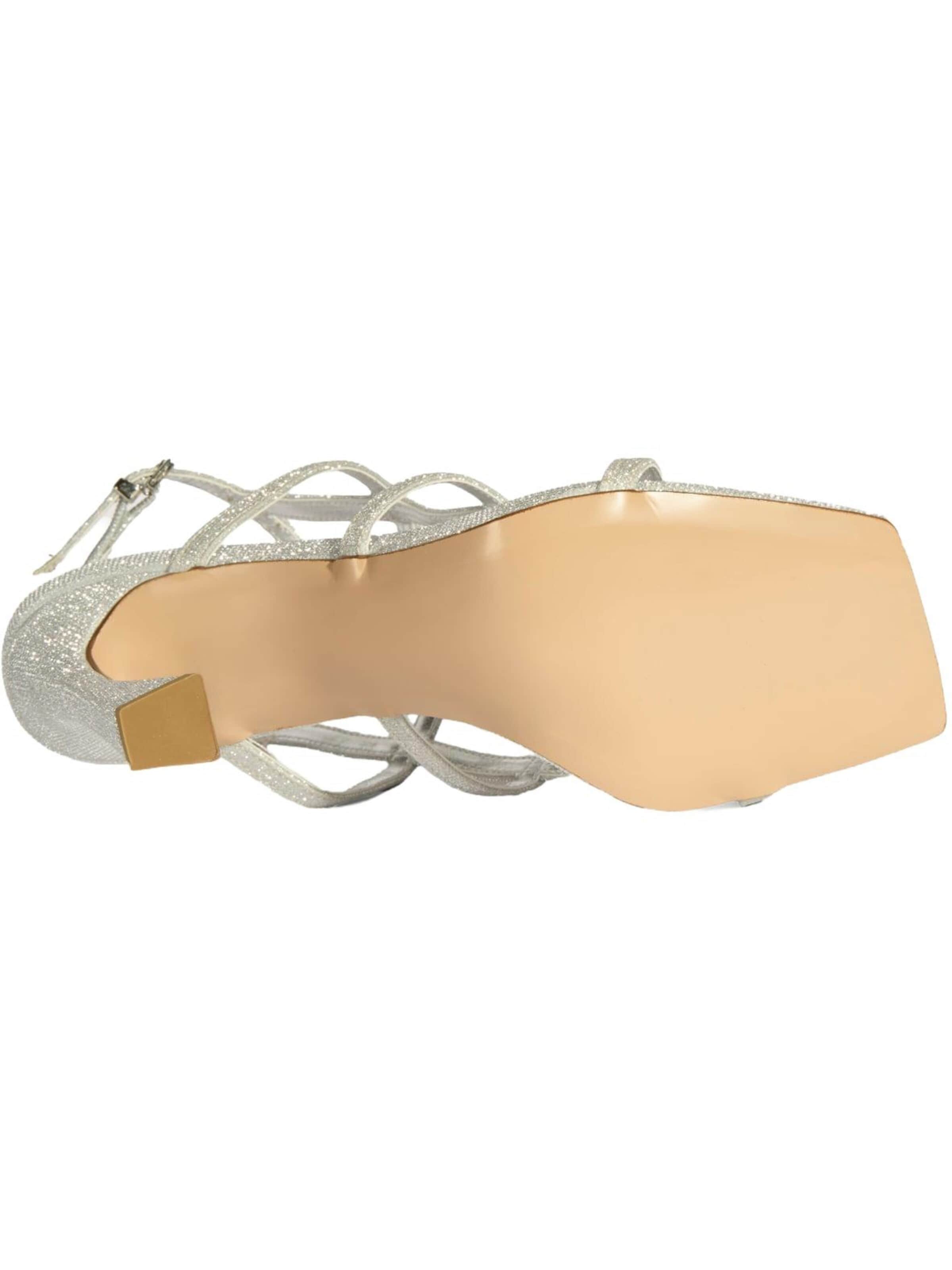 Desa Strap Sandals in Silver