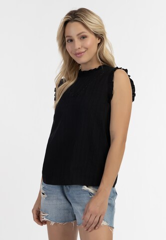 DreiMaster Vintage - Blusa en negro