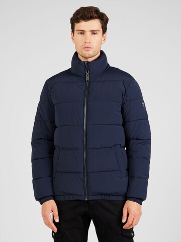 GUESS Winterjas in Blauw: voorkant