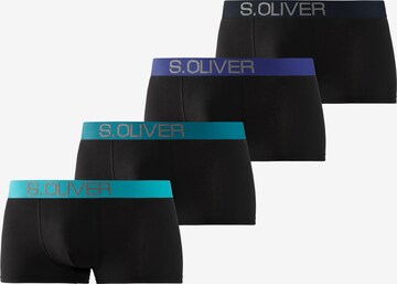 s.Oliver Boxer shorts 'Hipster' in Black: front