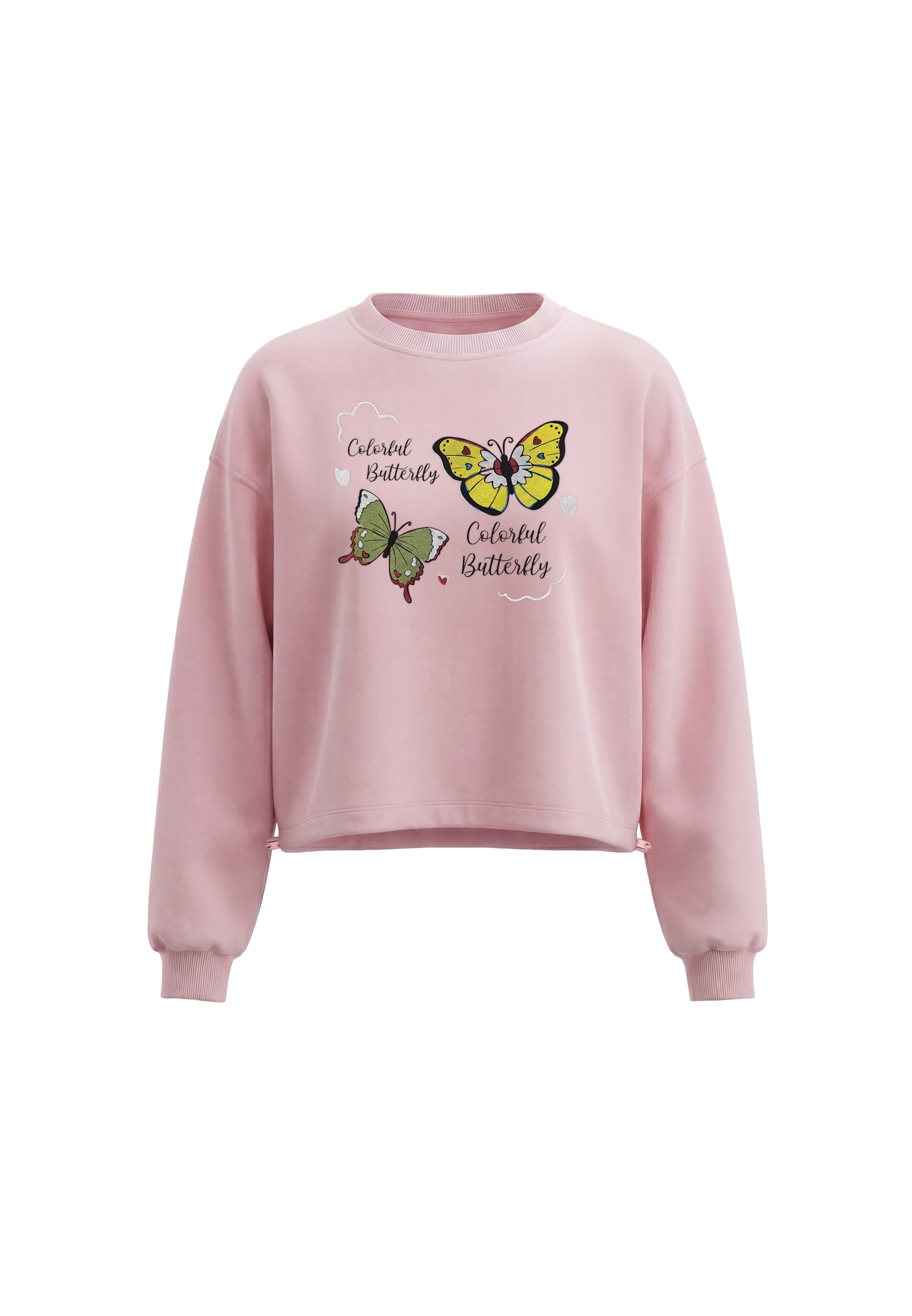 Sweat-shirt MYMO en rose : devant