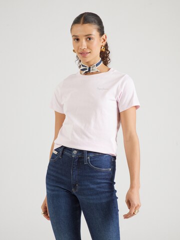 Pepe Jeans T-Shirt 'TOM' in Pink: Vorderseite