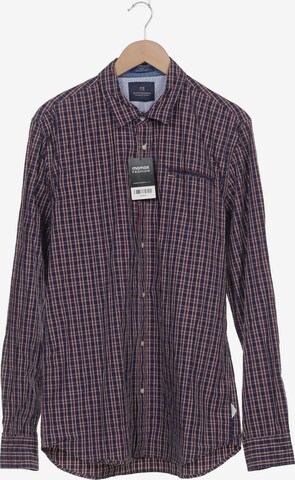 SCOTCH & SODA Button Up Shirt in XXL in Blue: front