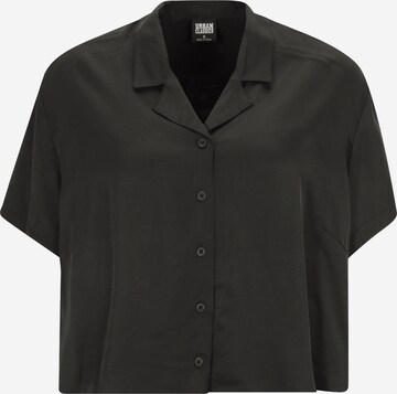 Urban Classics Bluse in Schwarz: predná strana