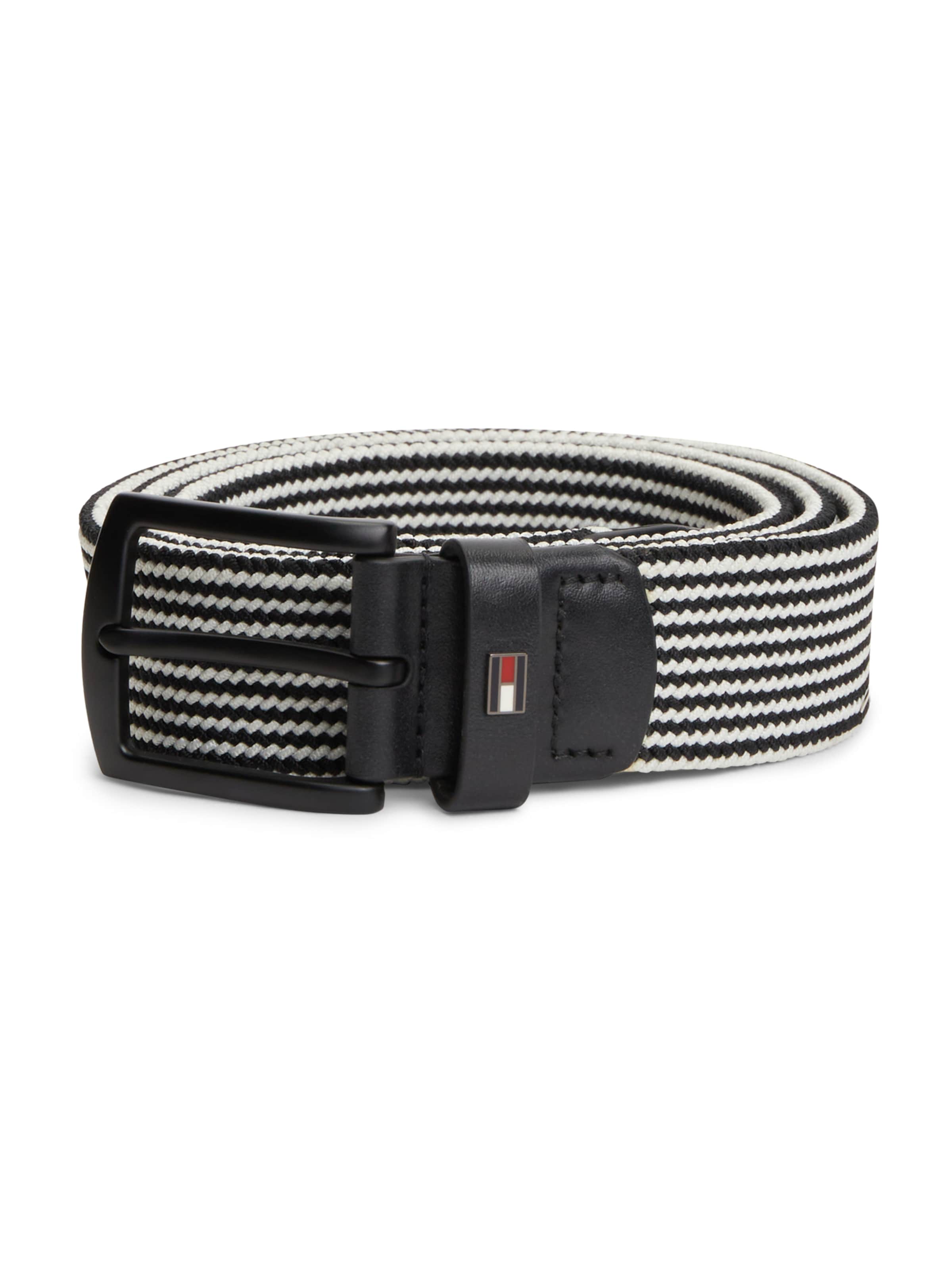 TOMMY HILFIGER Belt 'DENTON' in White: front