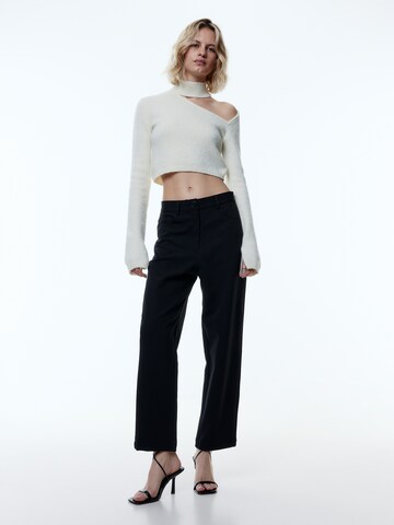 EDITED Regular Trousers 'Kirsti' in Black