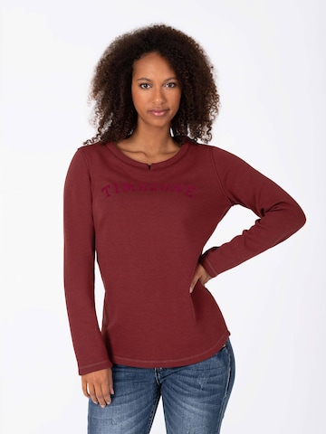 TIMEZONE Sweater in Red: front