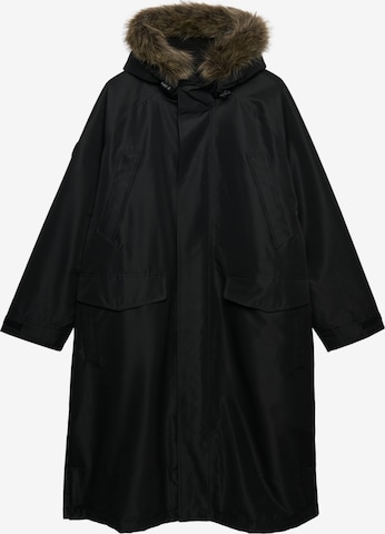 Manteau fonctionnel 'Everest' Superdry & Co en noir : devant