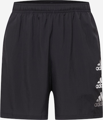 ADIDAS SPORTSWEAR regular Παντελόνι φόρμας σε μαύρο: μπροστά