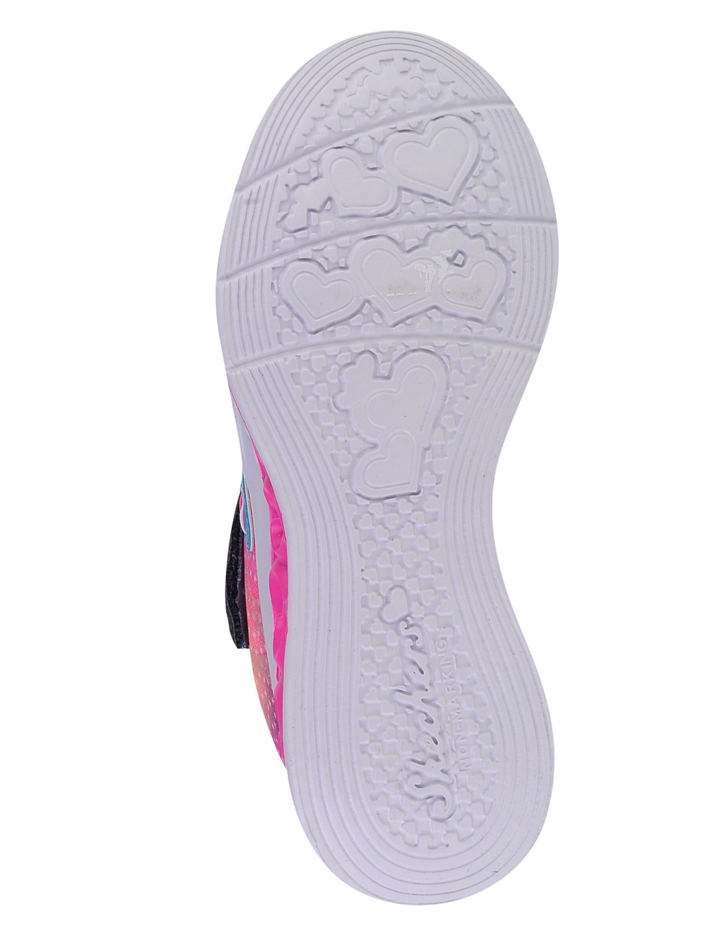 SKECHERS Sneakers 'Skechers Flutter Heart Lights' in Roze