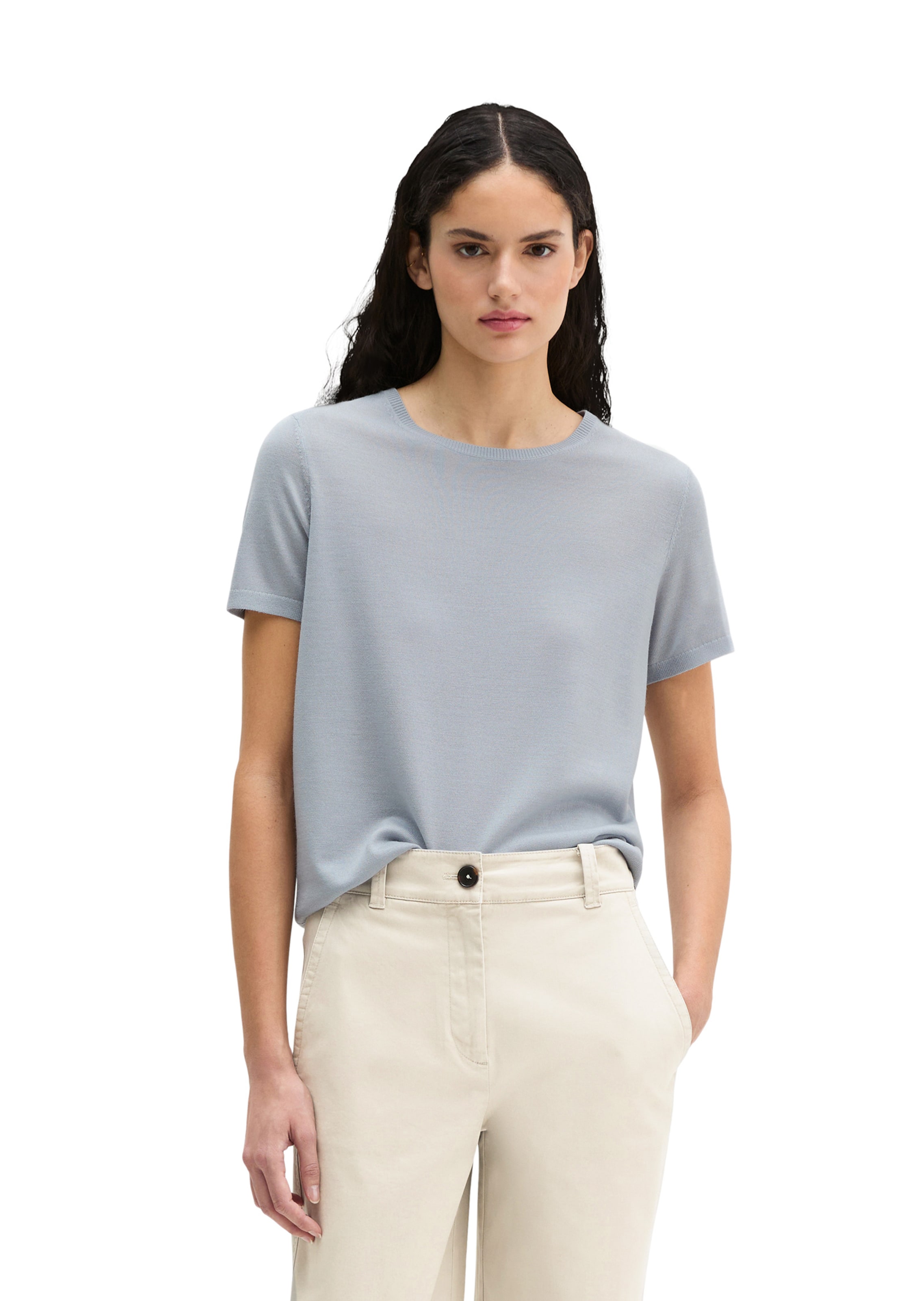 Pull-over Marc O'Polo en gris : devant