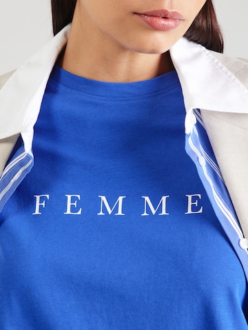 SELECTED - Camiseta 'SLFVILJA' en azul
