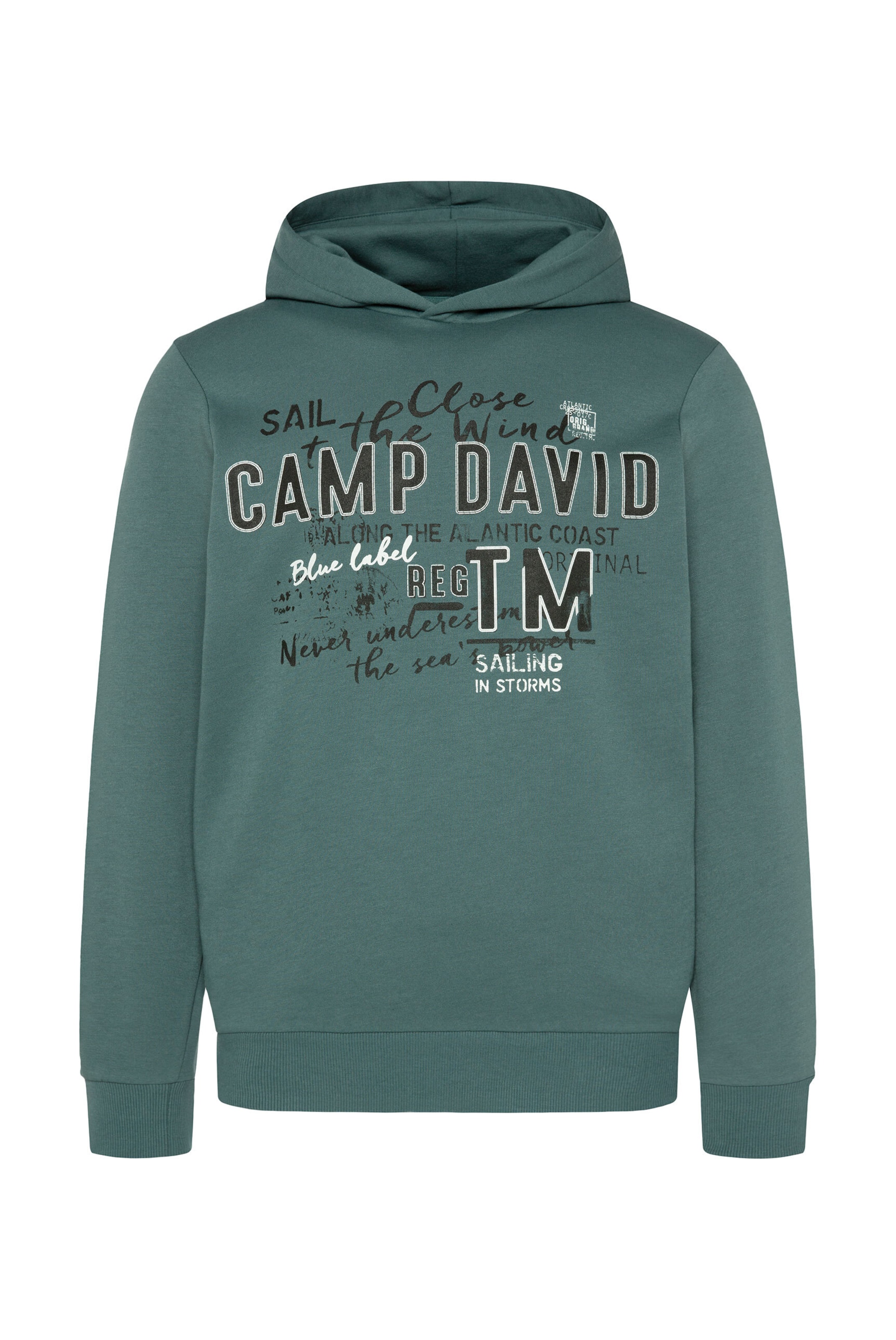 CAMP DAVID Sweatshirt in Green, Item view