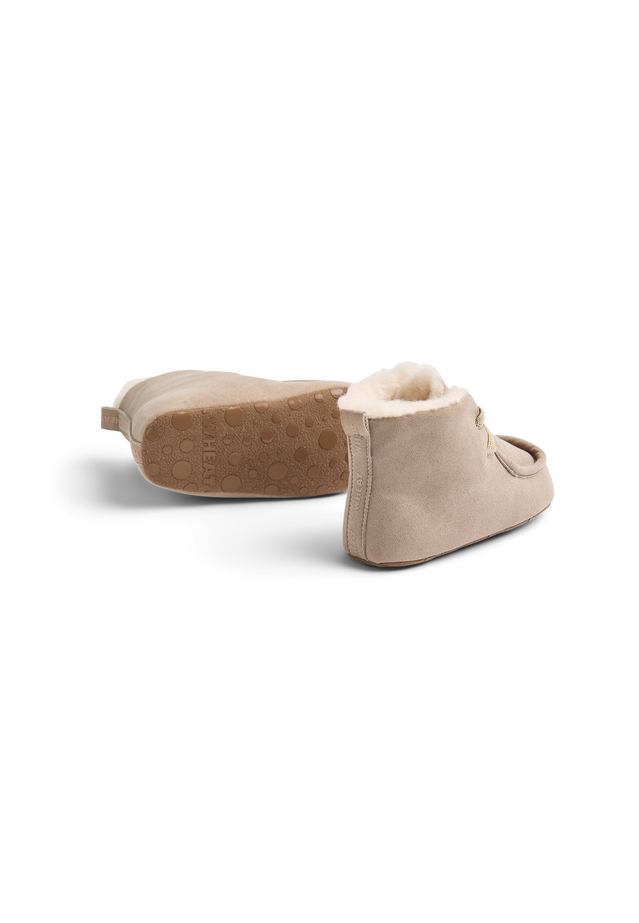 Scarpina primi passi 'Mae' di WHEAT in beige