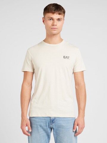 EA7 Emporio Armani Bluser & t-shirts i beige: forside