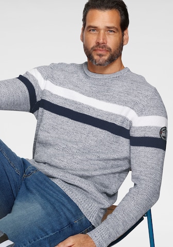 Man's World Sweater in Grey: front