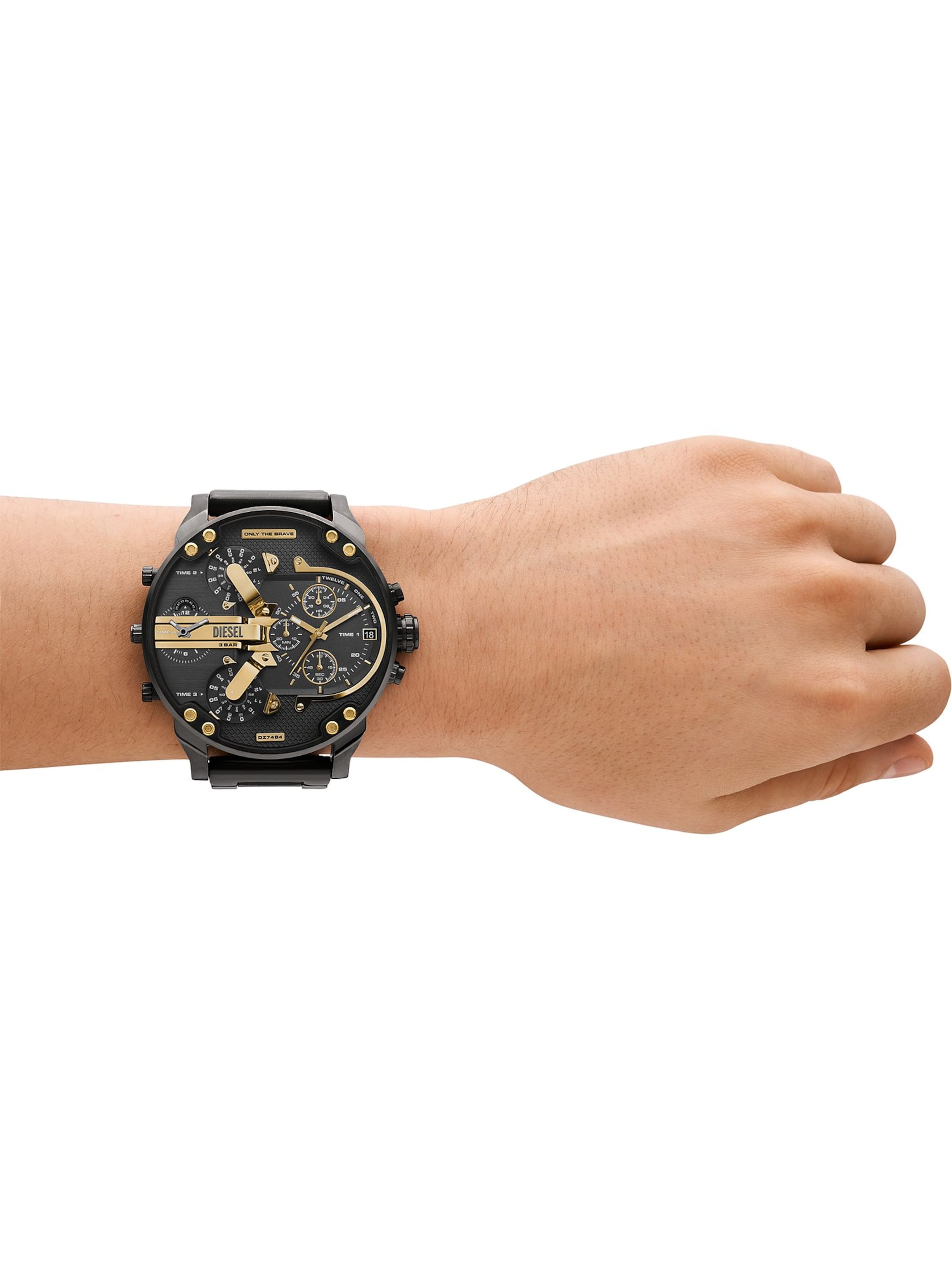 DIESEL Uhr in Grau: Vorderseite