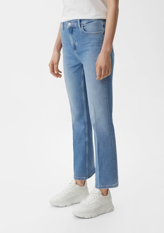 comma casual identity Flared Jeans in Blau