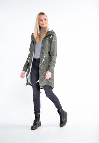 Manteau fonctionnel Schmuddelwedda en vert