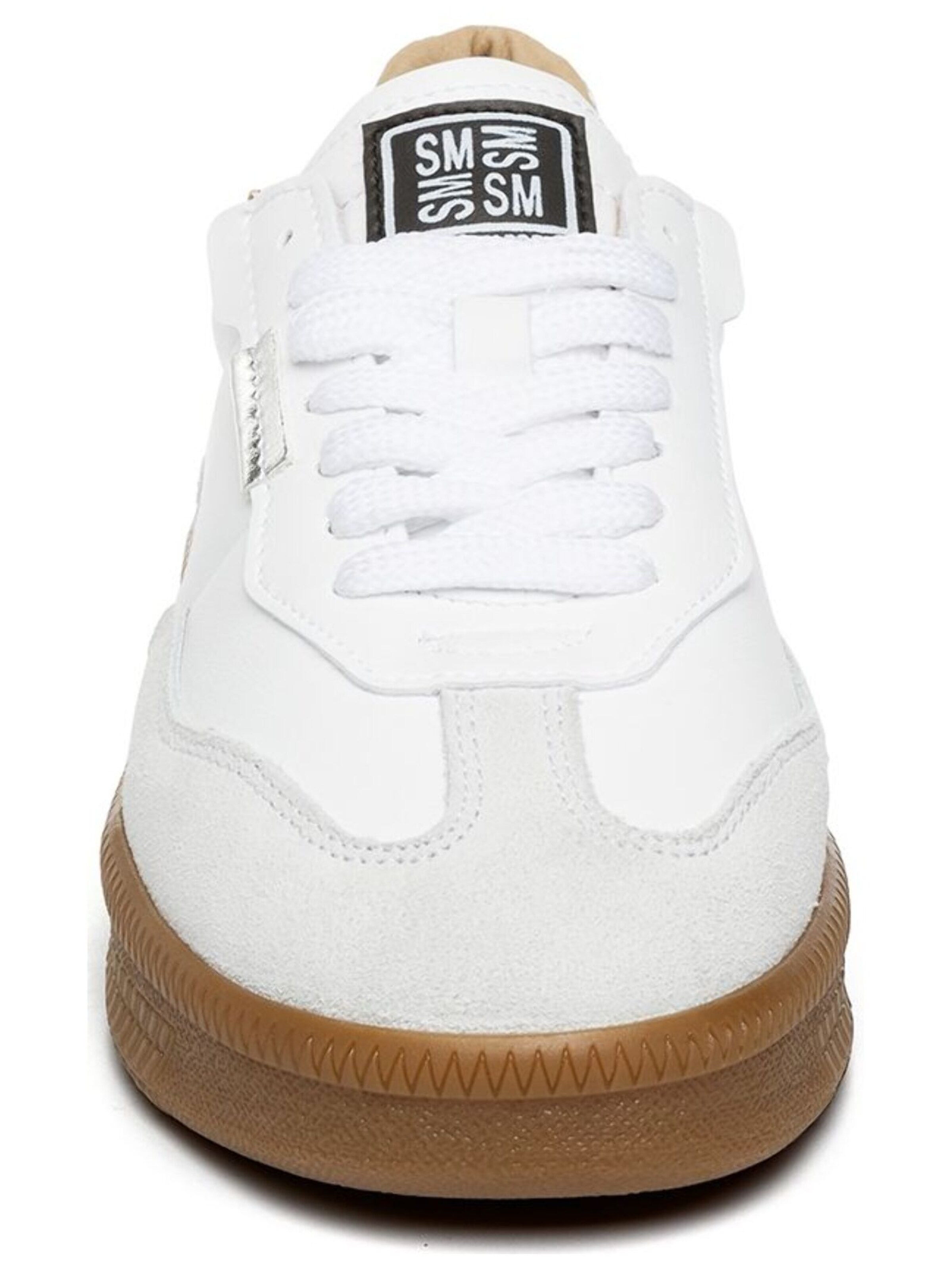 STEVE MADDEN Platform trainers in White