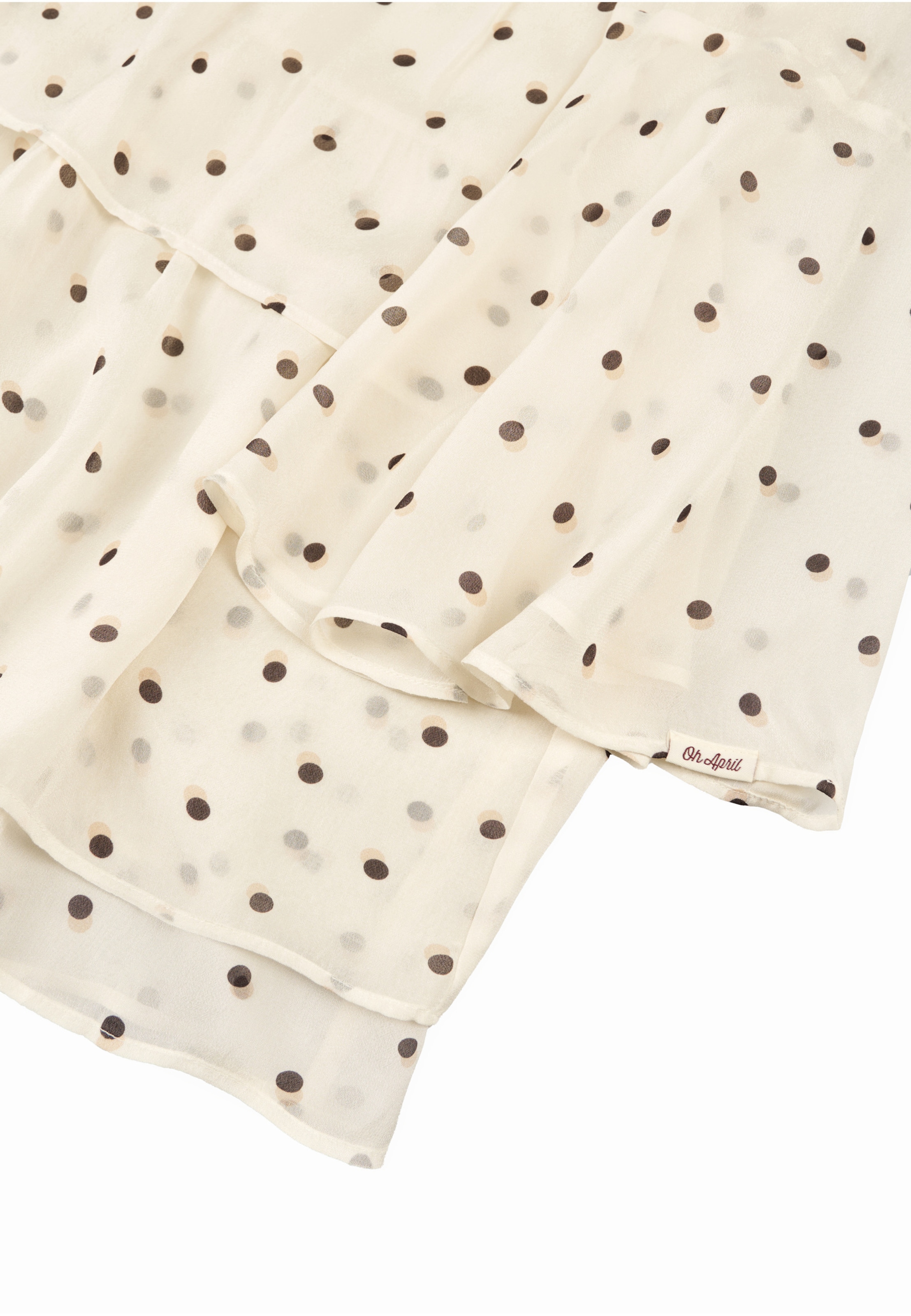 OH APRIL Платье в Бежевый