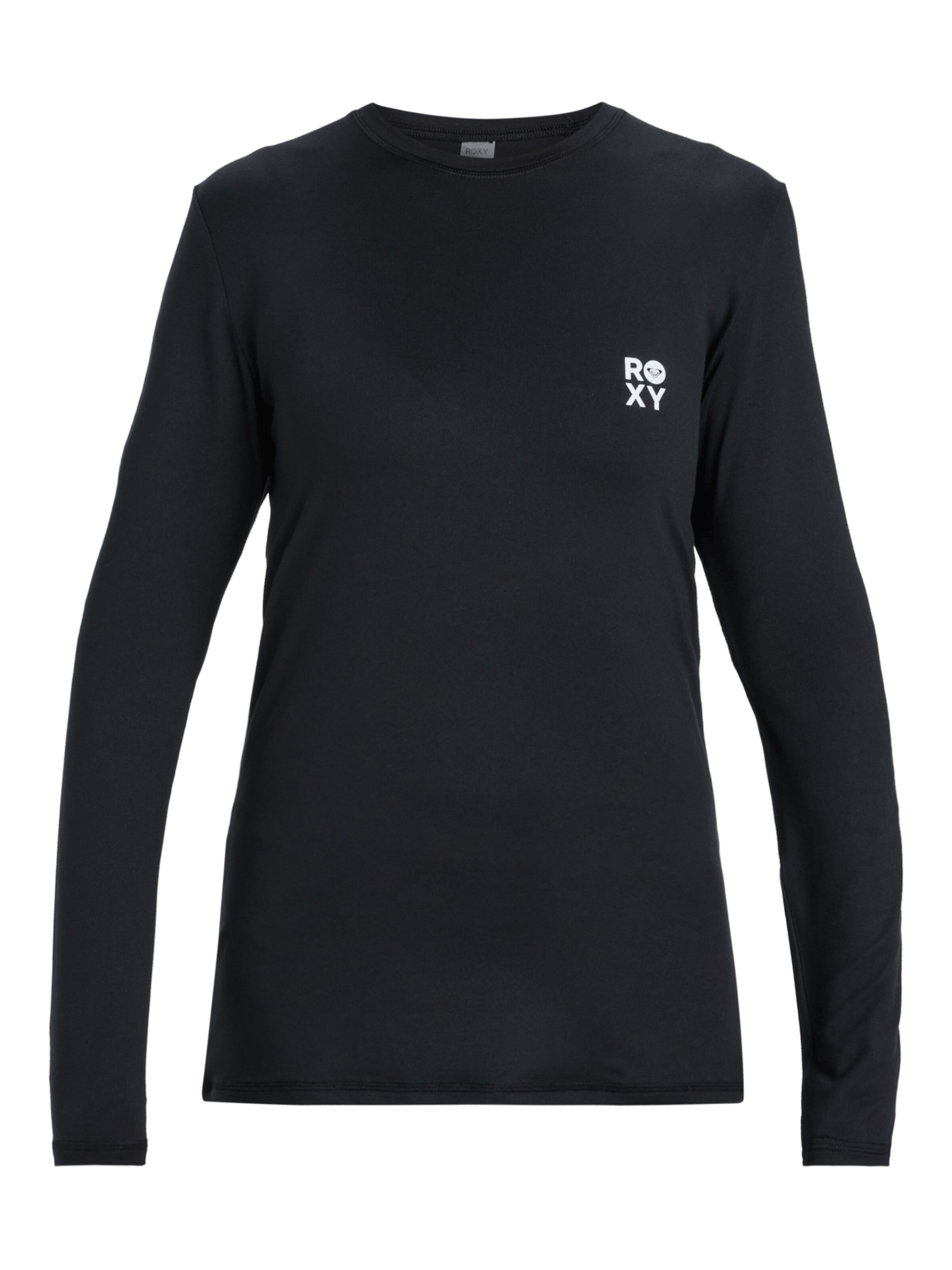 ROXY Shirt 'Happy Waves' in Schwarz: Vorderseite